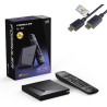 GloriaForce RTX Duo 4K UHD Android 11.0 TV Box 4GB RAM,64 GB Flash, 1 GBps LAN, 5G WLAN, App Force II, S905X4 Quad core ARM