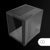 Mars Gaming MCB Schwarz, PC Gaming ATX XL Gehäuse, Custom Premium Edition, Modularer Zweikammer Aufbau