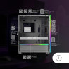 Mars Gaming MCB Schwarz, PC Gaming ATX XL Gehäuse, Custom Premium Edition, Modularer Zweikammer Aufbau