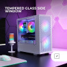 Mars Gaming MCB Schwarz, PC Gaming ATX XL Gehäuse, Custom Premium Edition, Modularer Zweikammer Aufbau