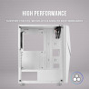 Mars Gaming MCB Schwarz, PC Gaming ATX XL Gehäuse, Custom Premium Edition, Modularer Zweikammer Aufbau