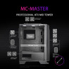 Mars Gaming MCB Schwarz, PC Gaming ATX XL Gehäuse, Custom Premium Edition, Modularer Zweikammer Aufbau