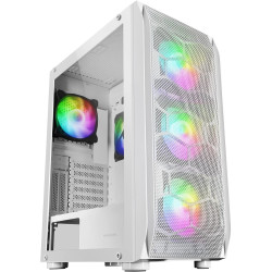 Mars Gaming MCB Schwarz, PC Gaming ATX XL Gehäuse, Custom Premium Edition, Modularer Zweikammer Aufbau