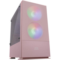 Mars Gaming MCB Schwarz, PC Gaming ATX XL Gehäuse, Custom Premium Edition, Modularer Zweikammer Aufbau