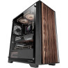 Mars Gaming MCB Schwarz, PC Gaming ATX XL Gehäuse, Custom Premium Edition, Modularer Zweikammer Aufbau