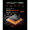ACEMAGIC M1 Mini PC, AMD Ryzen 7 6800H (8C/16T, bis zu 4,7 GHz), Mini Computer mit 32 GB DDR5 1TB M.2