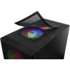 Mars Gaming MCB Schwarz, PC Gaming ATX XL Gehäuse, Custom Premium Edition, Modularer Zweikammer Aufbau