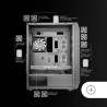 Mars Gaming MCB Schwarz, PC Gaming ATX XL Gehäuse, Custom Premium Edition, Modularer Zweikammer Aufbau