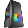 Mars Gaming MCB Schwarz, PC Gaming ATX XL Gehäuse, Custom Premium Edition, Modularer Zweikammer Aufbau