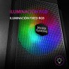 Mars Gaming MCB Schwarz, PC Gaming ATX XL Gehäuse, Custom Premium Edition, Modularer Zweikammer Aufbau