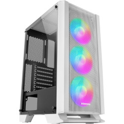 Mars Gaming MCB Schwarz, PC Gaming ATX XL Gehäuse, Custom Premium Edition, Modularer Zweikammer Aufbau