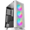 Mars Gaming MCB Schwarz, PC Gaming ATX XL Gehäuse, Custom Premium Edition, Modularer Zweikammer Aufbau