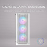Mars Gaming MCB Schwarz, PC Gaming ATX XL Gehäuse, Custom Premium Edition, Modularer Zweikammer Aufbau