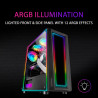 Mars Gaming MCB Schwarz, PC Gaming ATX XL Gehäuse, Custom Premium Edition, Modularer Zweikammer Aufbau