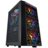 Mars Gaming MCB Schwarz, PC Gaming ATX XL Gehäuse, Custom Premium Edition, Modularer Zweikammer Aufbau