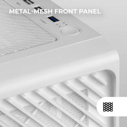 Mars Gaming MCB Schwarz, PC Gaming ATX XL Gehäuse, Custom Premium Edition, Modularer Zweikammer Aufbau