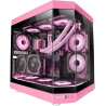 Mars Gaming MCB Schwarz, PC Gaming ATX XL Gehäuse, Custom Premium Edition, Modularer Zweikammer Aufbau