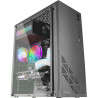 Mars Gaming MCB Schwarz, PC Gaming ATX XL Gehäuse, Custom Premium Edition, Modularer Zweikammer Aufbau