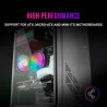 Mars Gaming MCB Schwarz, PC Gaming ATX XL Gehäuse, Custom Premium Edition, Modularer Zweikammer Aufbau