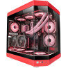 Mars Gaming MCB Schwarz, PC Gaming ATX XL Gehäuse, Custom Premium Edition, Modularer Zweikammer Aufbau