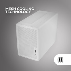 Mars Gaming MCB Schwarz, PC Gaming ATX XL Gehäuse, Custom Premium Edition, Modularer Zweikammer Aufbau