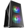 Mars Gaming MCB Schwarz, PC Gaming ATX XL Gehäuse, Custom Premium Edition, Modularer Zweikammer Aufbau