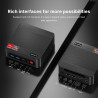 BOSGAME P1 Windows 11 Pro Light Gaming PC, AMD Ryzen 7 5700U, 8C/16T up to 4.3GHz, DDR4 RAM PCIe 3.0 SSD, 4K@60Hz Triple
