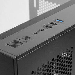 Mars Gaming MCB Schwarz, PC Gaming ATX XL Gehäuse, Custom Premium Edition, Modularer Zweikammer Aufbau