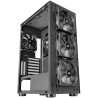 Mars Gaming MCB Schwarz, PC Gaming ATX XL Gehäuse, Custom Premium Edition, Modularer Zweikammer Aufbau