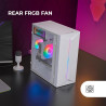 Mars Gaming MCB Schwarz, PC Gaming ATX XL Gehäuse, Custom Premium Edition, Modularer Zweikammer Aufbau