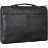 STILORD 'Kit' 15.6 Zoll Laptop Tasche Leder Notebook Tasche Herren für Arbeit Reisen Business Schmale Laptophülle aus Echtleder
