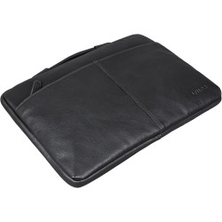 STILORD 'Kit' 15.6 Zoll Laptop Tasche Leder Notebook Tasche Herren für Arbeit Reisen Business Schmale Laptophülle aus Echtleder
