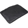 STILORD 'Kit' 15.6 Zoll Laptop Tasche Leder Notebook Tasche Herren für Arbeit Reisen Business Schmale Laptophülle aus Echtleder
