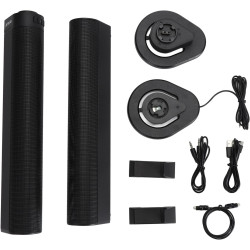 UPALDHOU Heimkino -Lautsprecher -Kit mit 40W Subwoofer 3D Stereo, Drahtloses Soundsystem für TV Computerunterhaltung AI