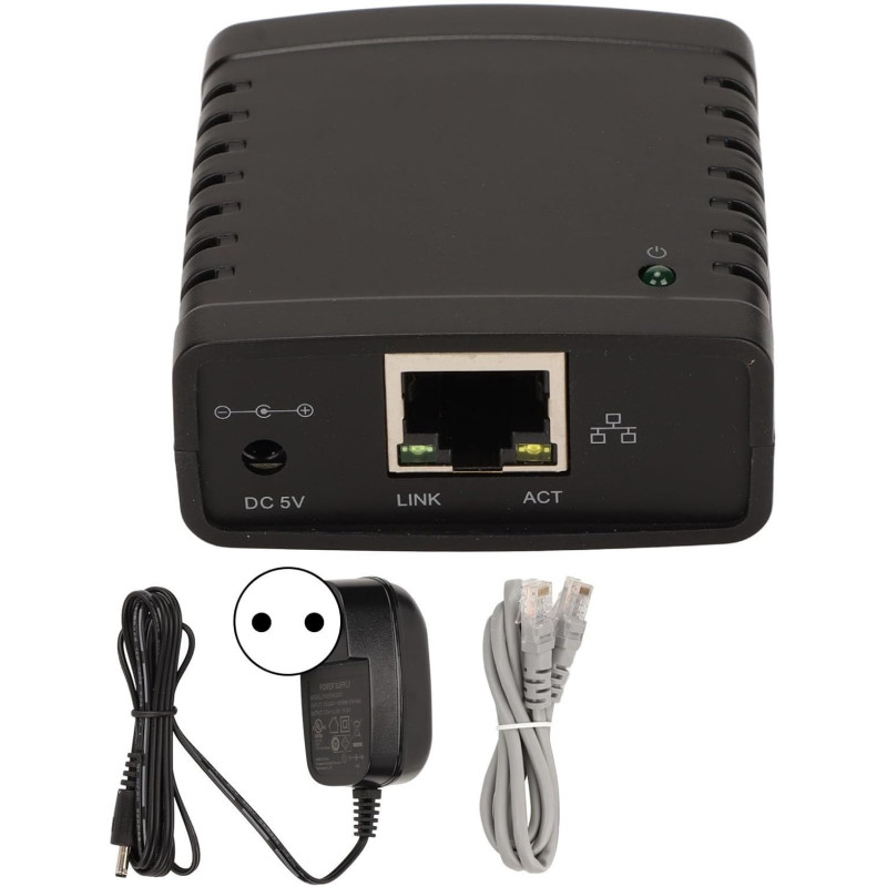 UPALDHOU USB Print Server Universal Kompatibilität Wireless Extender für Spielekonsolen Smart TVS Black (EU-Stecker) AI UPALDHOU USB Print Server Universal Kompatibilität Wireless Extender für Spielekonsolen Smart TVS Black (EU-Stecker) AI