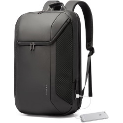 BG FUTURE AESTHETICS Smart Business Laptop-Rucksack, wasserdicht, passend für 15,6–17,3 Zoll Laptops mit 3.0 USB-Ladeanschluss