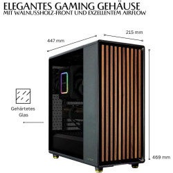 Captiva PC Advanced Gaming I79-330 | Intel Core i9-12900KF | Mainboard B660M | 64GB DDR4 RAM | RTX 4060 Ti 16GB GDDR6 | 2TB M.2