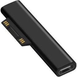 USB C zu Surface Adapter, Typ C Adapter auf Surface Steckeradapter 45W 15V3A Typ C Ladeadapter kompatibel für Microsoft Surface