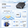 Blackview MP80 Mini PC Win11 Pro 16GB DDR5 RAM 512GB M.2 SSD, Intel Alder Lake N97 (bis zu 3,6 GHz), 4K-Dreifachdisplay/WiFi 5,