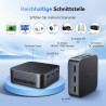 Blackview MP80 Mini PC Win11 Pro 16GB DDR5 RAM 512GB M.2 SSD, Intel Alder Lake N97 (bis zu 3,6 GHz), 4K-Dreifachdisplay/WiFi 5,