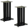 Verstellbare Metall-Lautsprecherständer für Heimkino, Design mit mehreren Höhen für Surround-Sound-Systeme, ideal für Musik und