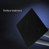 Verstellbare Metall-Lautsprecherständer für Heimkino, Design mit mehreren Höhen für Surround-Sound-Systeme, ideal für Musik und