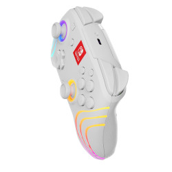 PDP Official Afterglow Wave Wireless Controller Nintendo Switch - White