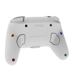 PDP Official Afterglow Wave Wireless Controller Nintendo Switch - White
