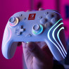PDP Official Afterglow Wave Wireless Controller Nintendo Switch - White