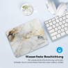 TECKNET Mauspad, 280 x 210 mm Gaming Mousepad mit Wasserdicht und Rutschfester Gummi für PC-Büro, Arbeit, Gaming, Studium,
