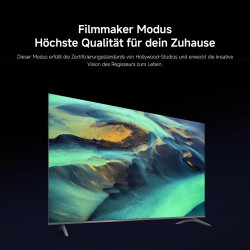 Xiaomi F Pro, 43 Zoll (101 cm), 4K UHD QLED, Smart TV, Fire TV, Triple Tuner DVB-C/S/S2/T/T2, HDR10+, MEMC, Sprachsteuerung mit