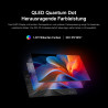 Xiaomi F Pro, 43 Zoll (101 cm), 4K UHD QLED, Smart TV, Fire TV, Triple Tuner DVB-C/S/S2/T/T2, HDR10+, MEMC, Sprachsteuerung mit