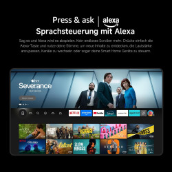 Xiaomi F, 65 Zoll (165 cm), 4K UHD, Smart TV, Fire TV, Triple Tuner DVB-C/S/S2/T/T2,HDR10, MEMC, Game Boost mode