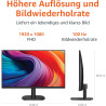 Amazon Basics Gaming-Monitor 27 Zoll (68.6 cm), FHD 1080p, 165 Hz, VESA-kompatibel, adaptive Synchronisierung, 1 ms Reaktion,